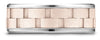 Benchmark-14k-Two-Toned-Gold-8mm-Comfort-Fit-Drop-Bevel-Sandblasted-Satin-Finish-Chain-Link-Dsn-Band--6.25--CF22849314KRW06.25
