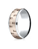 Benchmark-14k-Two-Toned-Gold-8mm-Comfort-Fit-Drop-Bevel-Sandblasted-Satin-Finish-Chain-Link-Dsn-Band--6--CF22849314KRW06