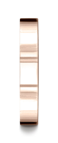 Benchmark-14K-Rose-Gold-4mm-Flat-Comfort-Fit-Wedding-Band-Ring--Size-4.5--CF24014KR04.5