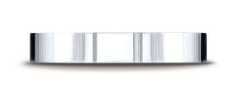 Benchmark-14K-White-Gold-4mm-Flat-Comfort-Fit-Wedding-Band-Ring--Size-4.25--CF24014KW04.25