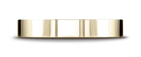 Benchmark-14K-Yellow-Gold-4mm-Flat-Comfort-Fit-Wedding-Band-Ring--Size-4.25--CF24014KY04.25