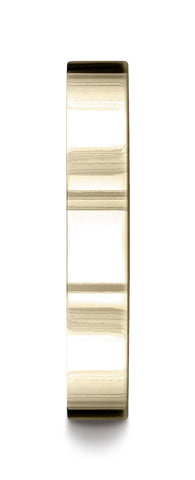 Benchmark-14K-Yellow-Gold-4mm-Flat-Comfort-Fit-Wedding-Band-Ring--Size-4.5--CF24014KY04.5