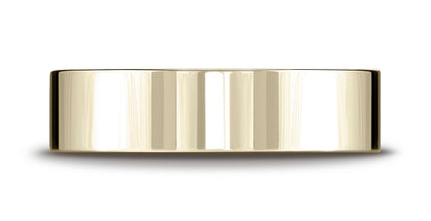 Benchmark-14K-Yellow-Gold-6mm-Flat-Comfort-Fit-Wedding-Band-Ring--Size-4.25--CF26014KY04.25