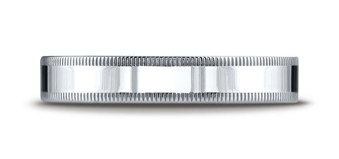 Benchmark-Palladium-4mm-Flat-Comfort-Fit-Wedding-Band-Ring-with-Milgrain--Size-4.25--CF440PD04.25