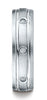 Benchmark-14K-White-Gold-6mm-Comfort-Fit-Burnish-Set-8-Stone-Diamond-Eternity-Band--.16Ct.--Size4.5--CF51614814KW04.5
