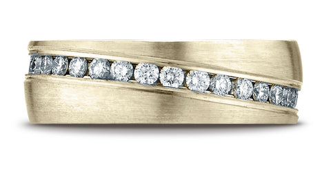 Benchmark-14K-Yellow-Gold-6mm-Comfort-Fit-Channel-Set-Satin-Finish-Diamond-Eternity-Wedding-Band--Sz-4.25--CF51657014KY04.25