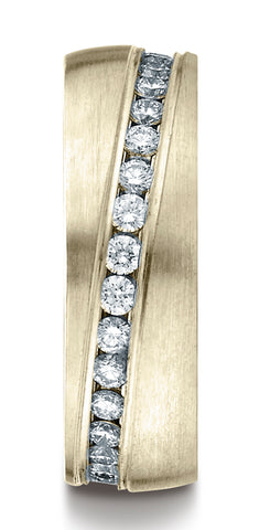 Benchmark-14K-Yellow-Gold-6mm-Comfort-Fit-Channel-Set-Satin-Finish-Diamond-Eternity-Wedding-Band--Sz-4.5--CF51657014KY04.5