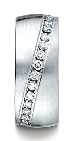 Benchmark-Platinum-8mm-Comfort-Fit-Channel-Set-Diamond-Eternity-Wedding-Band-Ring--Size-4.5--CF518570PT04.5