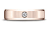 Benchmark-14K-Rose-Gold-6mm-Comfort-Fit-Beveled-Burnish-Set-1-Stone-Diamond-Wedding-Band--.08Ct--Size-4.25--CF52612714KR04.25