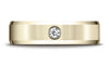Benchmark-14K-Yellow-Gold-6mm-Comfort-Fit-Beveled-Burnish-Set-1-Stone-Diamond-Wedding-Band--.08Ct--Sz-4.25--CF52612714KY04.25