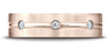Benchmark-14K-Rose-Gold-6mm-Comfort-Fit-Etched-Burnish-Set-3-Stone-Channel-Diamond-Band--.18Ct--Size-4.25--CF526128HF14KR04.25