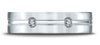 Benchmark-18K-White-Gold-6mm-Comfort-Fit-Etched-Burnish-Set-8-Stone-Diamond-Eternity-Band--.32Ct--Sz-4.25--CF52612818KW04.25