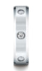 Benchmark-18K-White-Gold-6mm-Comfort-Fit-High-Polish-Edge--Burnish-Set-3-Diamond-Band--.18Ct--Size4.5--CF526132HF18KW04.5