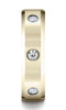 Benchmark-14K-Yellow-Gold-6mm-Comfort-Fit-High-Polish-Edge--Burnish-Set-3-Diamond-Band--.18Ct--Size4.5--CF526132HF14KY04.5