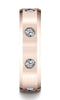 Benchmark-14K-Rose-Gold-6mm-Comfort-Fit-High-Polish-Edge-Burnish-Set-8-Diamond-Eternity-Band--.32Ct--4.5--CF52613214KR04.5