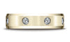 Benchmark-14K-Yellow-Gold-6mm-Comfort-Fit-High-Polish-Edge-Burnish-Set-8-Diamond-Eternity-Band--.32Ct--4.25--CF52613214KY04.25
