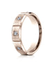 Benchmark-14K-Rose-Gold-6mm-Comfort-Fit-Burnish-Set-6-Stone-Diamond-Eternity-Wedding-Band--.32Ct--Sz-4--CF52615914KR04