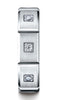 Benchmark-14K-White-Gold-6mm-Comfort-Fit-Burnish-Set-6-Stone-Diamond-Eternity-Wedding-Band--.32Ct--4.5--CF52615914KW04.5
