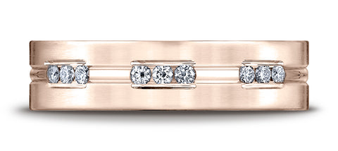Benchmark-14K-Rose-Gold-6mm-Comfort-Fit-Etched-Channel-Set-18-Stone-Diamond-Eternity-Band--.36Ct--Sz-4.25--CF52653314KR04.25