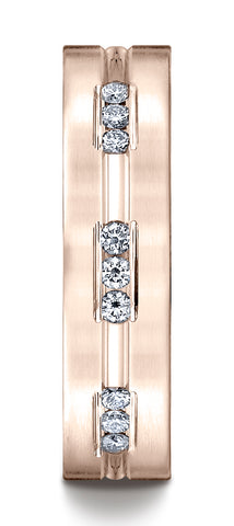 Benchmark-14K-Rose-Gold-6mm-Comfort-Fit-Etched-Channel-Set-18-Stone-Diamond-Eternity-Band--.36Ct--4.5--CF52653314KR04.5