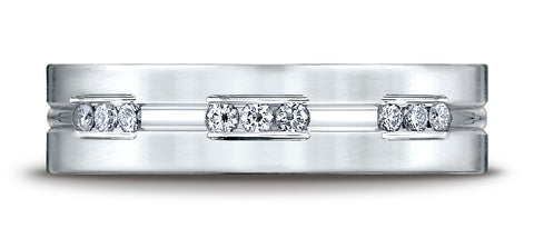 Benchmark-18K-White-Gold-6mm-Comfort-Fit-Etched-Channel-Set-18-Stone-Diamond-Eternity-Band--.36Ct--Sz-4.25--CF52653318KW04.25
