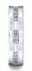 Benchmark-Palladium-6mm-Comfort-Fit-Etched-Channel-Set-18-Stone-Diamond-Eternity-Band--.36Ct--Size-4.5--CF526533PD04.5