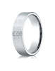 Benchmark-14K-White-Gold-6mm-Comfort-Fit-Pave-set-3-Stone-Diamond-Wedding-Band-Ring--.06Ct--Size-4--CF52671214KW04