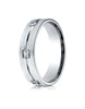 Benchmark-14K-White-Gold-6mm-Comfort-Fit-Princess-Cut-Burnish-Set-6-Stone-Eternity-Wedding-Band--0.60ct.--CF52682814KW