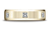 Benchmark-18K-Yellow-Gold-6mm-Comfort-Fit-Princess-Cut-Burnish-Set-6-Stone-Eternity-Band--.60Ct--Size-4.25--CF52683218KY04.25