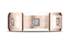 Benchmark-14K-Rose-Gold-8mm-Comfort-Fit-Burnish-Set-6-Stone-Diamond-Eternity-Wedding-Band--.50Ct--Sz-4.25--CF52815914KR04.25