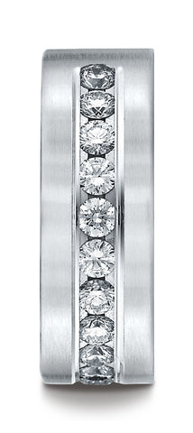 Benchmark-Palladium-8mm-Comfort-Fit-Channel-Set-12-Stone-Diamond-Wedding-Band-Ring--.96Ct.--Size-4.5--CF528531PD04.5