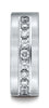 Benchmark-Palladium-8mm-Comfort-Fit-Channel-Set-12-Stone-Diamond-Wedding-Band-Ring--.96Ct.--Size-4.5--CF528531PD04.5