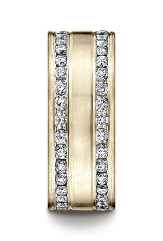 18K-Yellow-Gold-8mm-Comfort-Fit-Double-Row-Channel-Set-32-Stone-Channel-Diamond-Band--.64Ct--Size4.5--CF528551HF18KY04.5