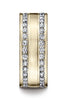 Benchmark-18K-Yellow-Gold-8mm-Comfort-Fit-Double-Row-Channel-Set-66-Diamond-Eternity-Band--1.32Ct--4.5--CF52855118KY04.5
