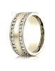 Benchmark-18K-Yellow-Gold-8mm-Comfort-Fit-Double-Row-Channel-Set-66-Diamond-Eternity-Band--1.32Ct--Size4--CF52855118KY04