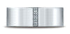 Benchmark-14K-White-Gold-8mm-Comfort-Fit-Pave-set-4-Stone-Diamond-Wedding-Band-Ring--.08Ct--Size-4.25--CF52871214KW04.25