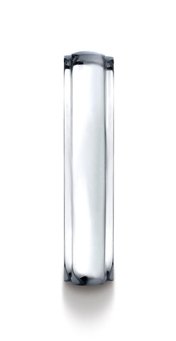 Benchmark-Cobaltchrome-Comfort-Fit-High-Polished-Design-Wedding-Band-Ring--Size-7--CF550CC07