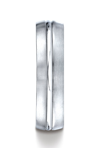 Benchmark-Cobaltchrome-6mm-Comfort-Fit-Satin-Finished-Design-Wedding-Band-Ring--Size-7--CF56411CC07