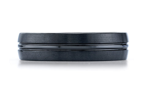 Benchmark-Ceramic-6mm-Comfort-Fit-Satin-Finished-Design-Wedding-Band-Ring--Size-6.5--CF56411CM06.5