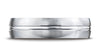 Benchmark-Platinum-6mm-Comfort-Fit-Satin-Finished-with-High-Polished-Center-Cut-Carved-Design-Band--Sz-4.25--CF56411PT04.25
