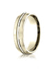 Benchmark-10K-Yellow-Gold-6mm-Comfort-Fit-Satin-Finished-w/-High-Polished-Center-Cut-Wedding-Band--Sz-4--CF5641110KY04