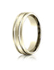 Benchmark-18K-Yellow-Gold-6mm-Comfort-Fit-Satin-Finished-with-Parallel-Grooves-Carved-Design-Band--Sz-4--CF5644418KY04