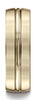 Benchmark-14k-Yellow-Gold-7mm-Comfort-Fit-Satin-Finish-w/-High-Polish-Center-Cut-Carved-Design-Band--4.5--CF5741114KY04.5