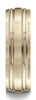 Benchmark-10k-Yellow-Gold-7mm-Comfort-Fit-Satin-Finished-w/-Parallel-Grooves-Carved-Design-Band--Sz-4.5--CF5744410KY04.5