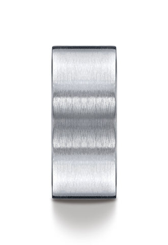 Benchmark-Argentium-Silver-10-mm-Comfort-Fit-Satin-Finished-Design-Wedding-Band-Ring--Size-9--CF610420SV09