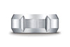 Benchmark-Cobaltchrome-10-mm-Comfort-Fit-Satin-Finish--High-Polish-Grooves-&-Beveled-Edge-Band-Size6.5--CF610449CC06.5