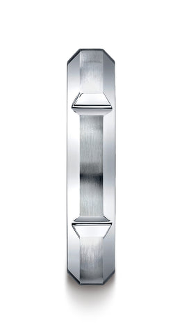 Benchmark-Cobaltchrome--Comfort-Fit-Satin-Finished-High-Polished-Grooves-&-Beveled-Edge-Design-Band-Sz-7--CF65449CC07