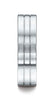 Benchmark-Platinum-6mm-Comfort-Fit-Satin-Finished-with-Parallel-Center-Cuts-Carved-Design-Band--Size-4.5--CF66334PT04.5