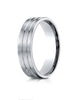 Benchmark-Palladium-6mm-Comfort-Fit-Satin-Finished-with-Parallel-Center-Cuts-Carved-Design-Band--Size-4--CF66334PD04