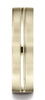 Benchmark-14K-Yellow-Gold-6mm-Comfort-Fit-Satin-Finish-w/-High-Polished-Center-Cut-Wedding-Band--Sz-4.5--CF6641114KY04.5